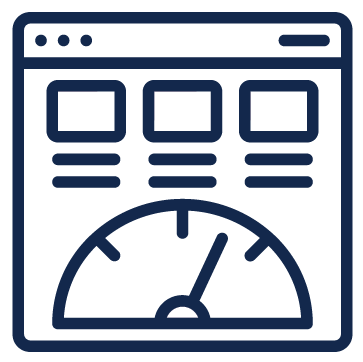 efficiency screen icon graphic